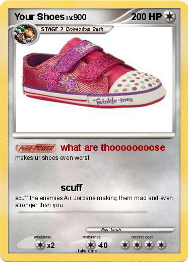 Pokemon Your Shoes
