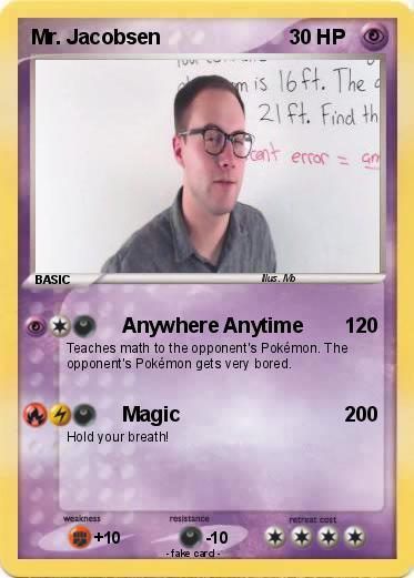 Pokemon Mr. Jacobsen