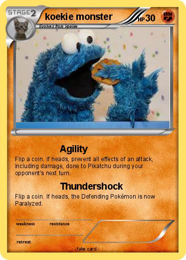 Pokemon koekie monster