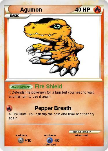 Pokemon Agumon