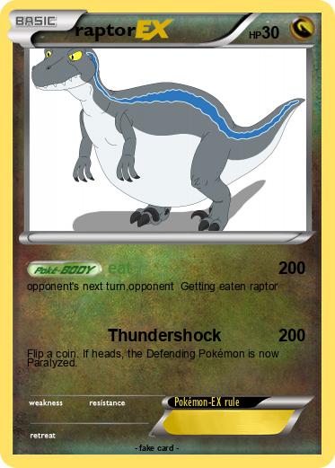 Pokemon raptor