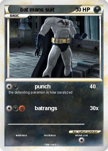 Pokemon bat mans suit