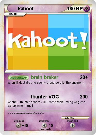 Pokemon kahoot