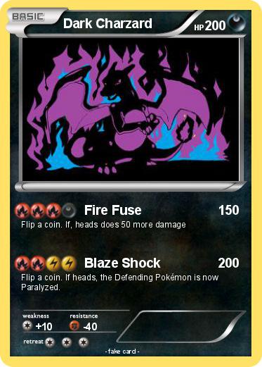 Pokemon Dark Charzard