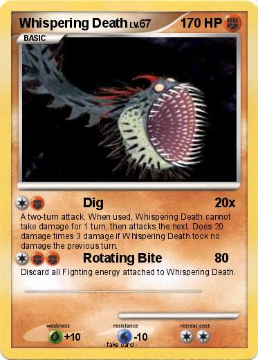 Pokemon Whispering Death