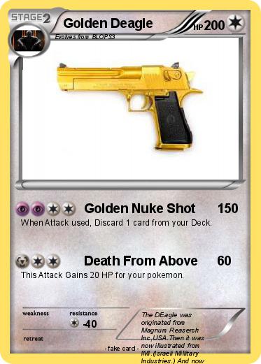 Pokemon Golden Deagle