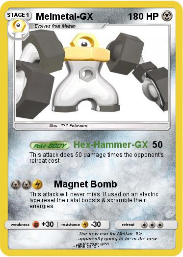 Pokemon Melmetal-GX