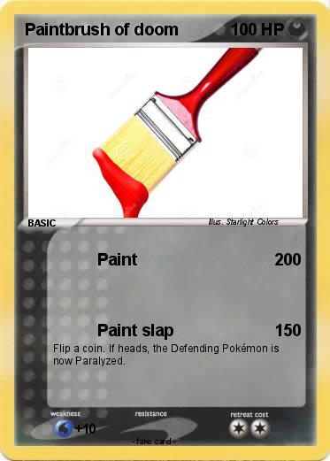 Pokemon Paintbrush of doom