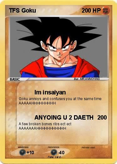 Pokemon TFS Goku