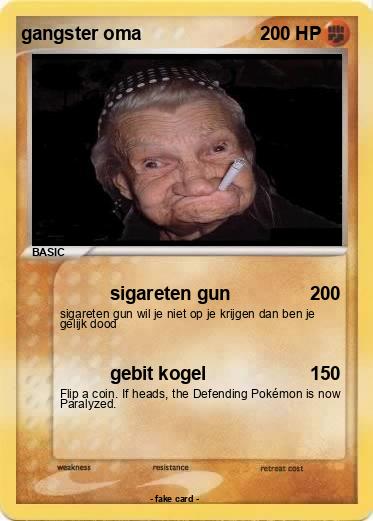Pokemon gangster oma