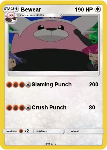 Pokemon Bewear