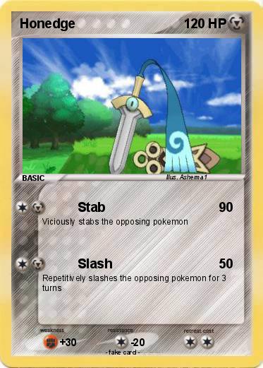 Pokemon Honedge