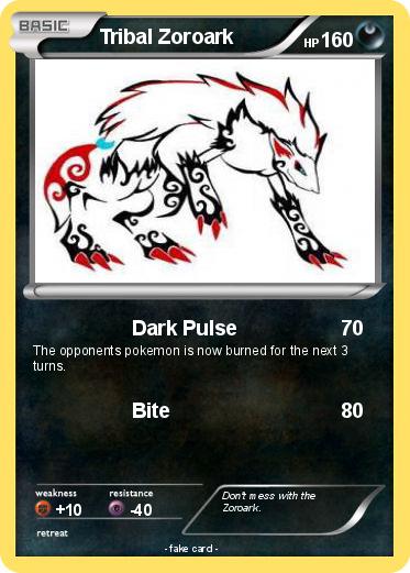 Pokemon Tribal Zoroark