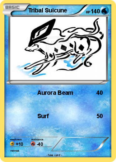 Pokemon Tribal Suicune