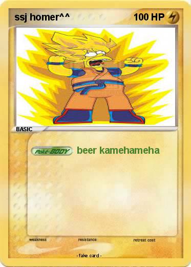 Pokemon ssj homer^^