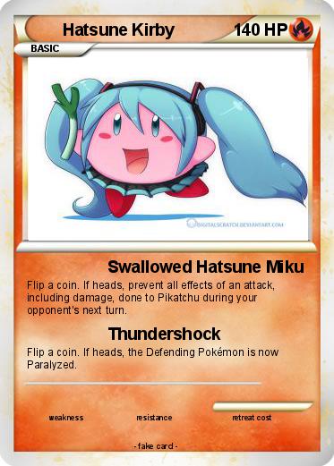 Pokemon Hatsune Kirby