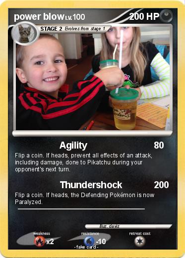 Pokemon power blow