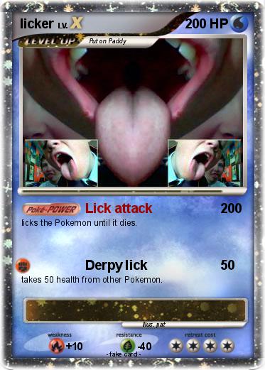 Pokemon licker
