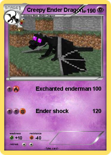 Pokemon Creepy Ender Dragon
