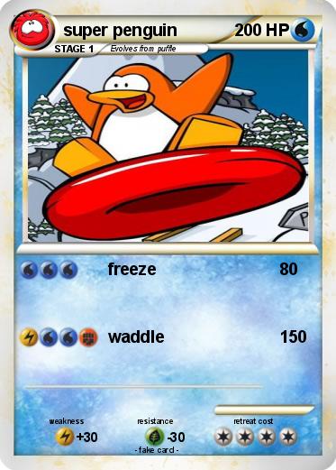 Pokemon super penguin
