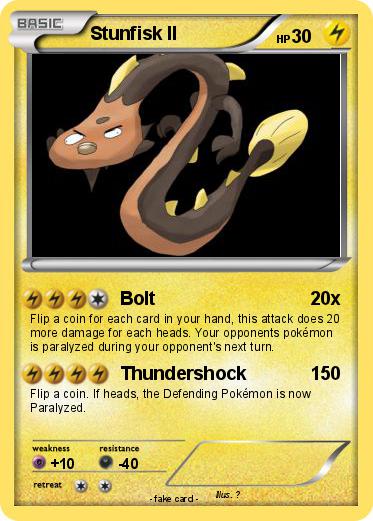 Pokemon Stunfisk II