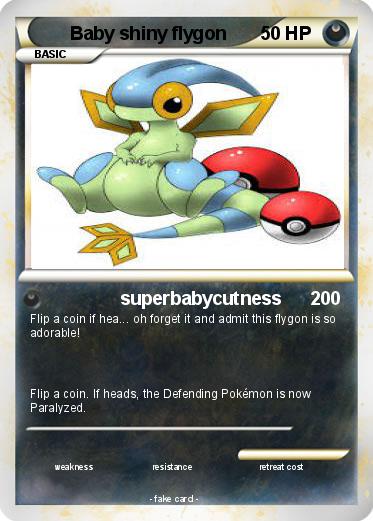 Pokemon Baby shiny flygon