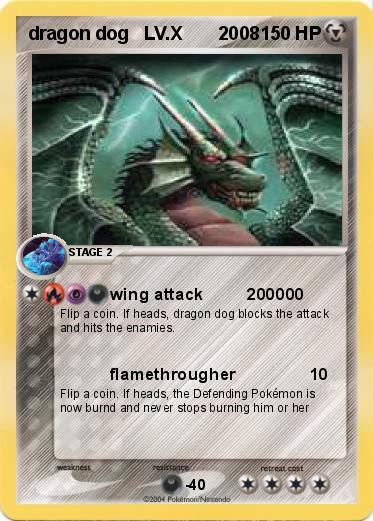 Pokemon dragon dog   LV.X       2008