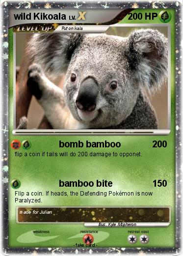Pokemon wild Kikoala
