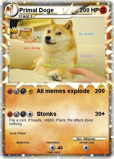 Pokemon Primal Doge