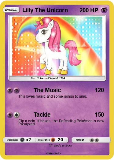 Pokemon Lilly The Unicorn