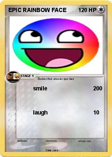 Pokemon EPIC RAINBOW FACE