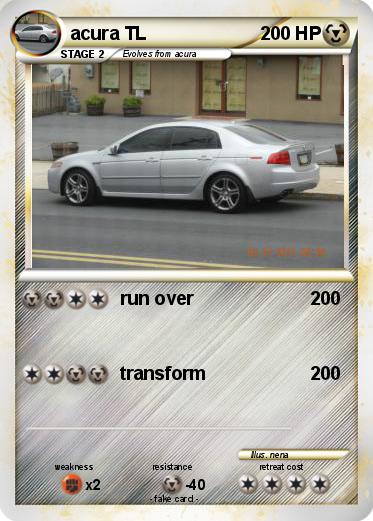 Pokemon acura TL