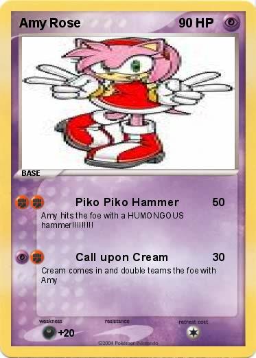Pokemon Amy Rose