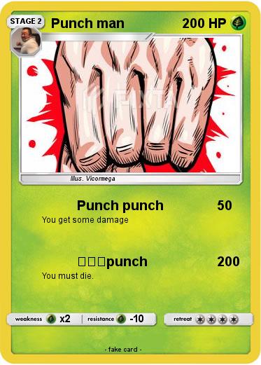 Pokemon Punch man