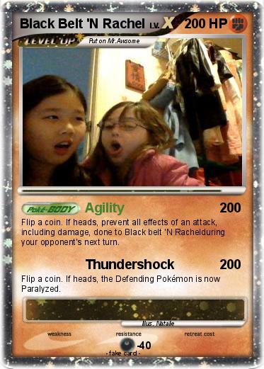Pokemon Black Belt 'N Rachel