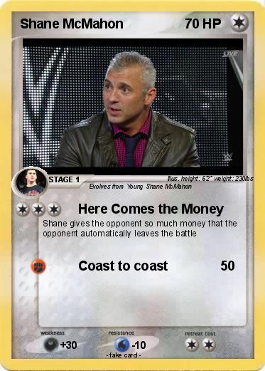 Pokemon Shane McMahon