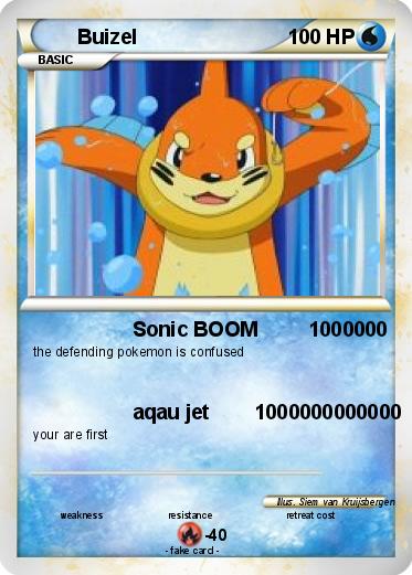 Pokemon Buizel