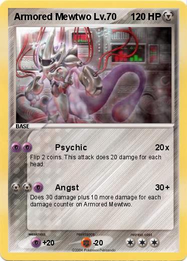 Pokemon Armored Mewtwo Lv.70