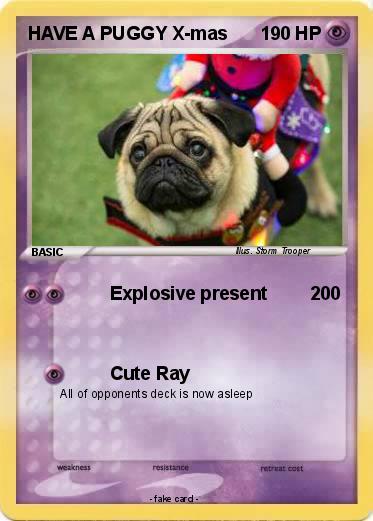 Pokemon HAVE A PUGGY X-mas