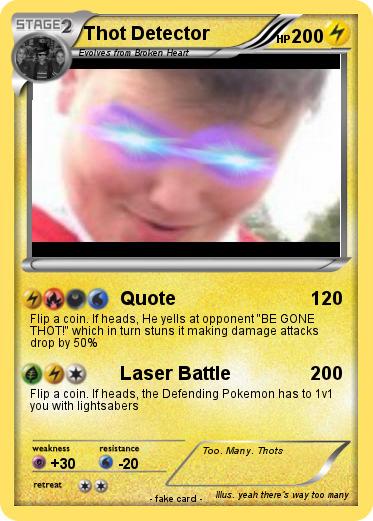Pokemon Thot Detector
