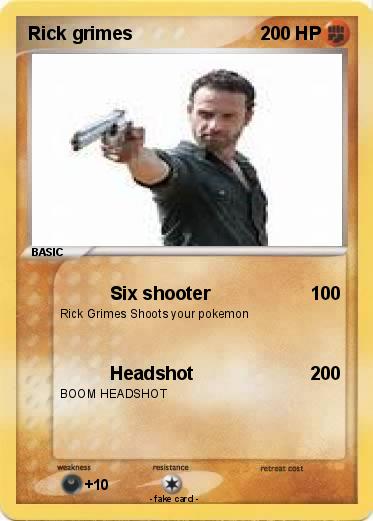 Pokemon Rick grimes