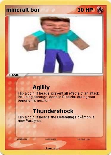 Pokemon mincraft boi