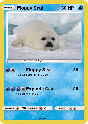 Pokemon Floppy Seal
