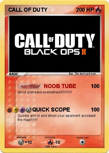 Pokemon CALL OF DUTY