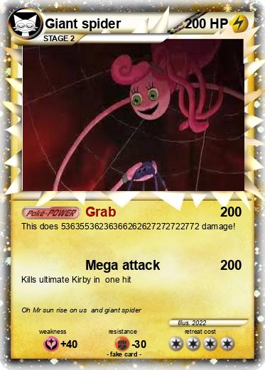 Pokemon Giant spider