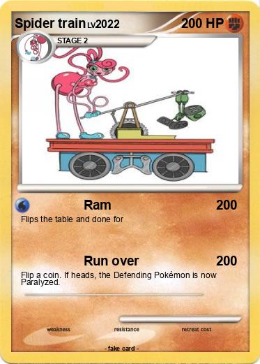 Pokemon Spider train