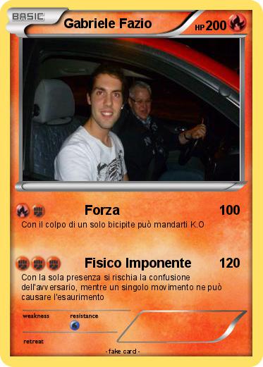 Pokemon Gabriele Fazio