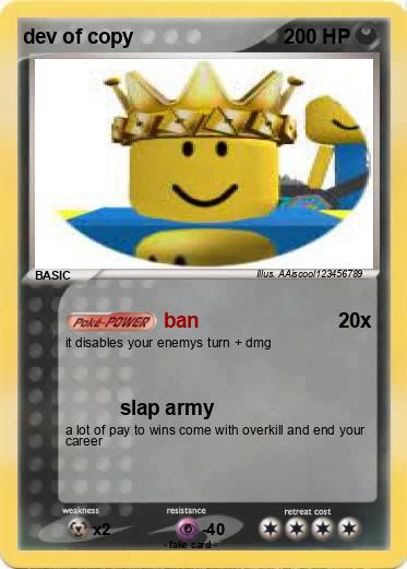 Pokemon dev of copy