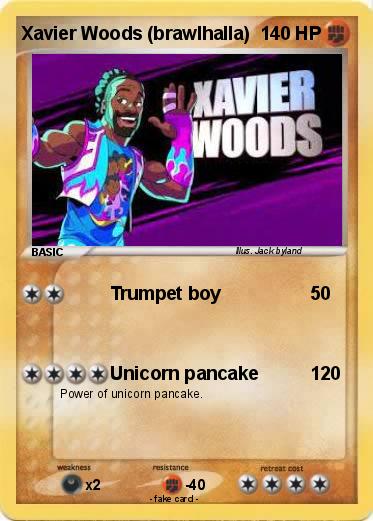 Pokemon Xavier Woods (brawlhalla)