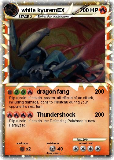 Pokemon white kyuremEX